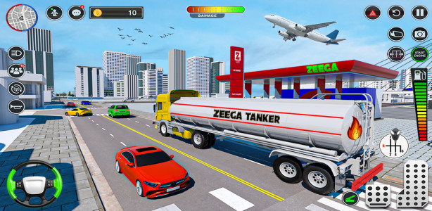 اسکرین شات بازی Oil Truck Transport Driving 3D 1