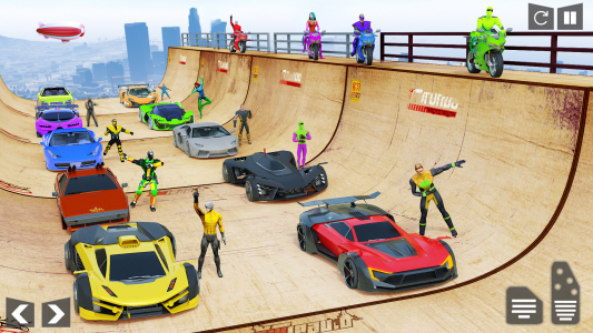 اسکرین شات بازی Mega Ramp Car Stunt Hero Games 3