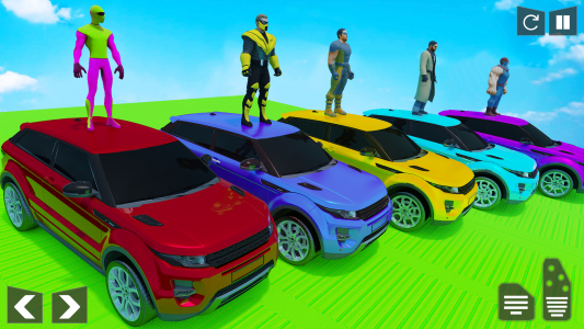 اسکرین شات 7 بازی Mega Ramp Car Stunt Hero Games