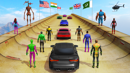 اسکرین شات بازی Mega Ramp Car Stunt Hero Games 1