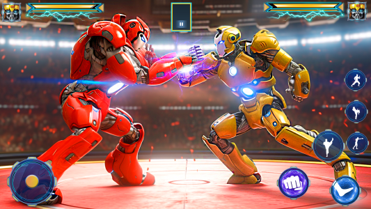 اسکرین شات 2 برنامه Robot Fighting: Kung Fu Karate