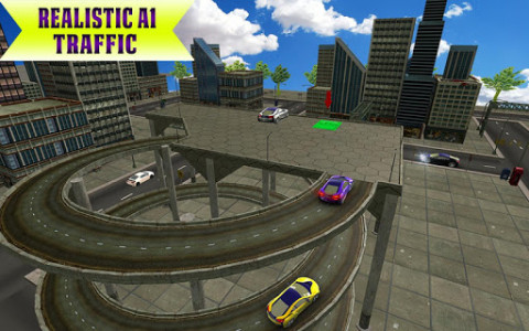 اسکرین شات بازی Multi-Level Underground Car Parking Driving School 3