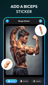 اسکرین شات 6 برنامه AI Six Packs Abs Photo Editor
