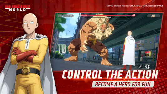 اسکرین شات 2 بازی One Punch Man World