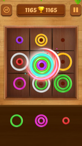 اسکرین شات بازی Color Rings - Colorful Puzzle 3