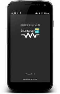 اسکرین شات برنامه Resistor Color Code Calculator 1