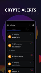 اسکرین شات 3 برنامه The Crypto App: News & Alerts
