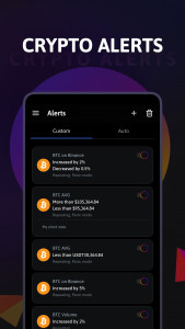 اسکرین شات برنامه The Crypto App: News & Alerts 3