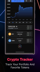 اسکرین شات برنامه The Crypto App - Coin Tracker 2