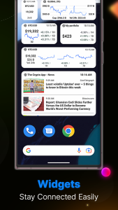 اسکرین شات 4 برنامه The Crypto App: News & Alerts