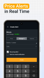 اسکرین شات 4 برنامه Investing: Crypto Data & News
