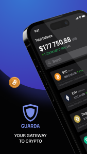 اسکرین شات 1 برنامه Guarda: Crypto Bitcoin Wallet