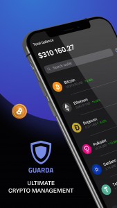 اسکرین شات برنامه Guarda Crypto Bitcoin Wallet 1