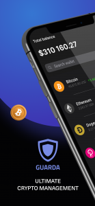 اسکرین شات برنامه Guarda Crypto Bitcoin Wallet 1