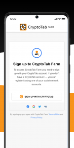 اسکرین شات برنامه CryptoTab Farm: Digital Gold 7