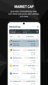 اسکرین شات 4 برنامه Crypto News: Prices, Alerts
