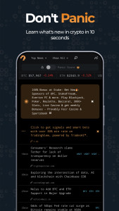 اسکرین شات برنامه CryptoPanic 1