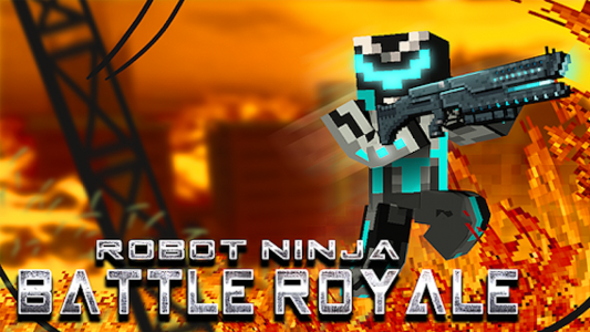 اسکرین شات بازی Robot Ninja Battle Royale 3