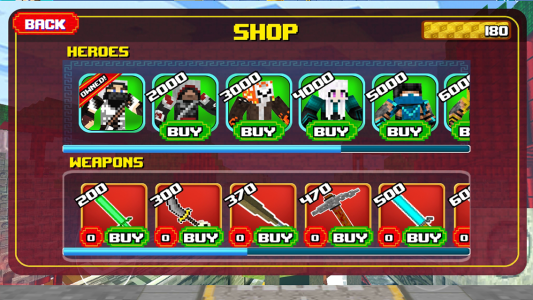 اسکرین شات 2 بازی Block Mortal Survival Battle