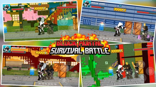 اسکرین شات بازی Block Mortal Survival Battle 5
