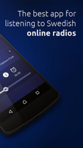 اسکرین شات برنامه SE Radio - Swedish Online Radios 2