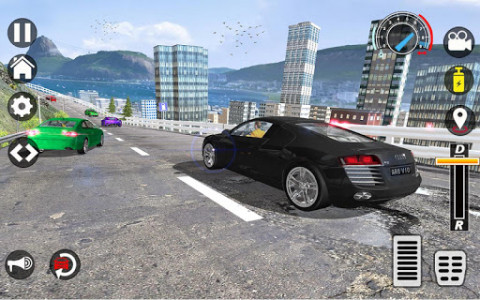 اسکرین شات بازی R8 Super Car: Speed Drifter 4