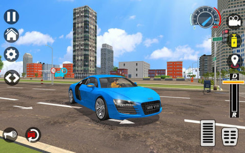 اسکرین شات بازی R8 Super Car: Speed Drifter 1