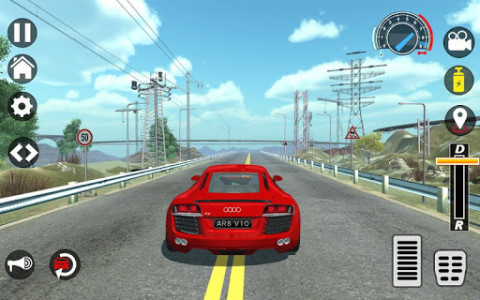 اسکرین شات بازی R8 Super Car: Speed Drifter 6