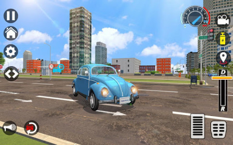 اسکرین شات بازی Beetle Classic Car: Speed Drifter 1