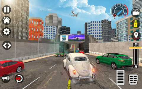 اسکرین شات بازی Beetle Classic Car: Speed Drifter 3