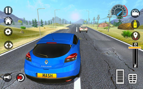 اسکرین شات بازی Mégane Super Car: Speed Drifter 3
