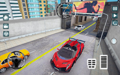 اسکرین شات بازی Véneno Roadster Super Car: Speed Drifter 4