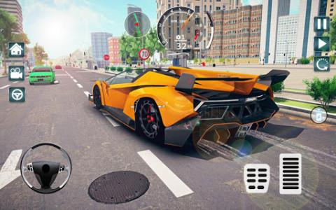اسکرین شات بازی Véneno Roadster Super Car: Speed Drifter 1