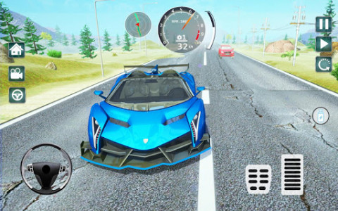 اسکرین شات بازی Véneno Roadster Super Car: Speed Drifter 6