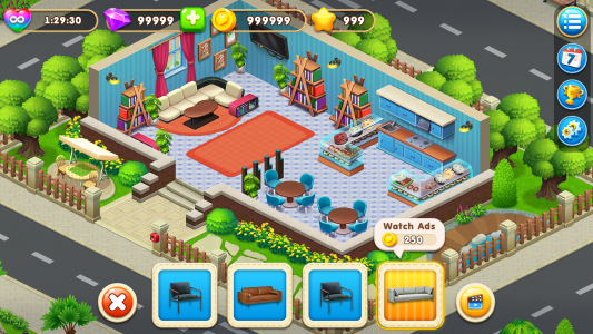 اسکرین شات بازی Cooking Design - City Decorate, Home Decor Games 7
