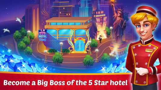اسکرین شات 1 بازی Dream Hotel: Hotel Manager