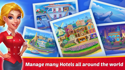 اسکرین شات 4 بازی Dream Hotel: Hotel Manager