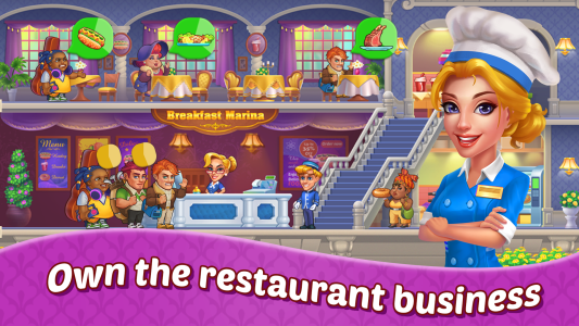 اسکرین شات 1 بازی Dream Restaurant - Hotel games