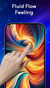 اسکرین شات 6 برنامه Magic Fluid: Live Wallpaper 4D