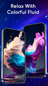 اسکرین شات 7 برنامه Magic Fluid: Live Wallpaper 4D