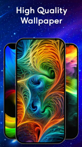 اسکرین شات برنامه Magic Fluid: Live Wallpaper 4D 4