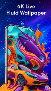 اسکرین شات برنامه Magic Fluid: Live Wallpaper 4D 2