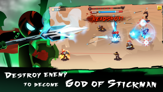 اسکرین شات بازی God Stickman - Battle Warrior 5