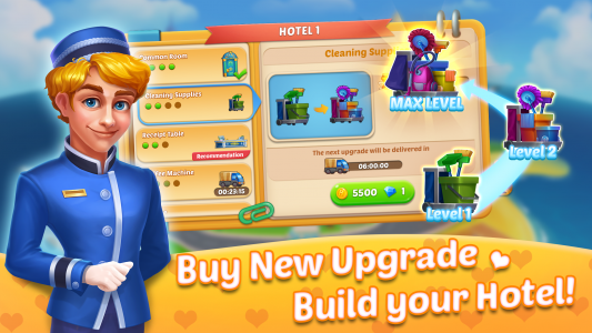اسکرین شات 5 بازی Hotel Decor: Hotel Manager