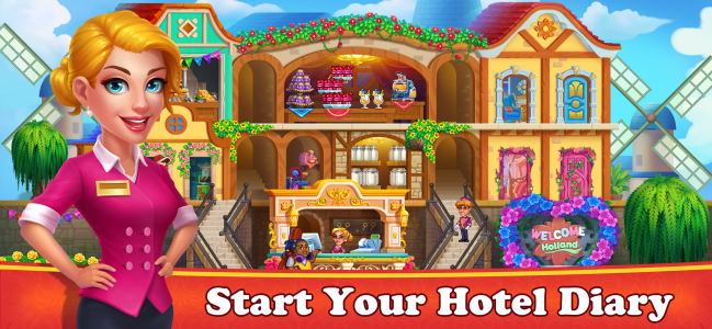 اسکرین شات 1 بازی Hotel Diary - Grand doorman