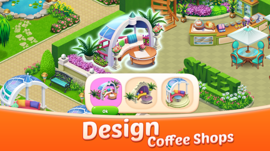 اسکرین شات 7 بازی Merge Cafe - Restaurant decor