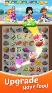 اسکرین شات 4 بازی Merge Cafe - Restaurant decor
