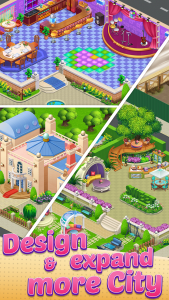 اسکرین شات 4 بازی Merge City - Decor Mansion