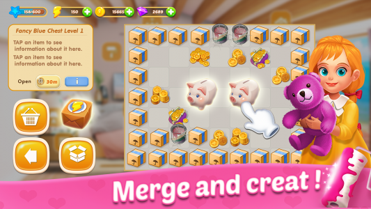 اسکرین شات بازی Merge Dream - Home design 5