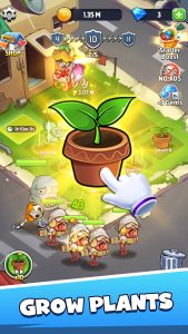اسکرین شات بازی Merge Plants – Monster Defense 1